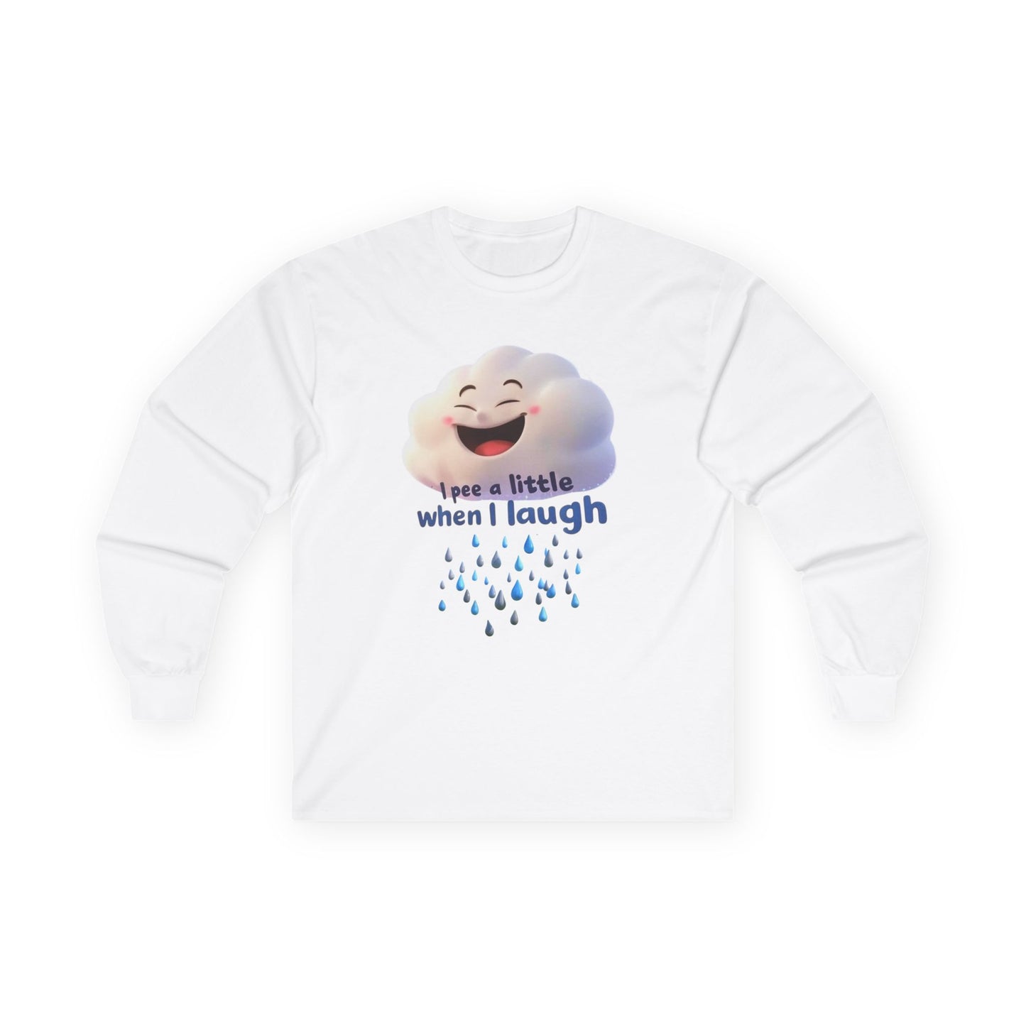 Long Sleeve Tee - Cloud Laughing Design - Psychonaut Swag