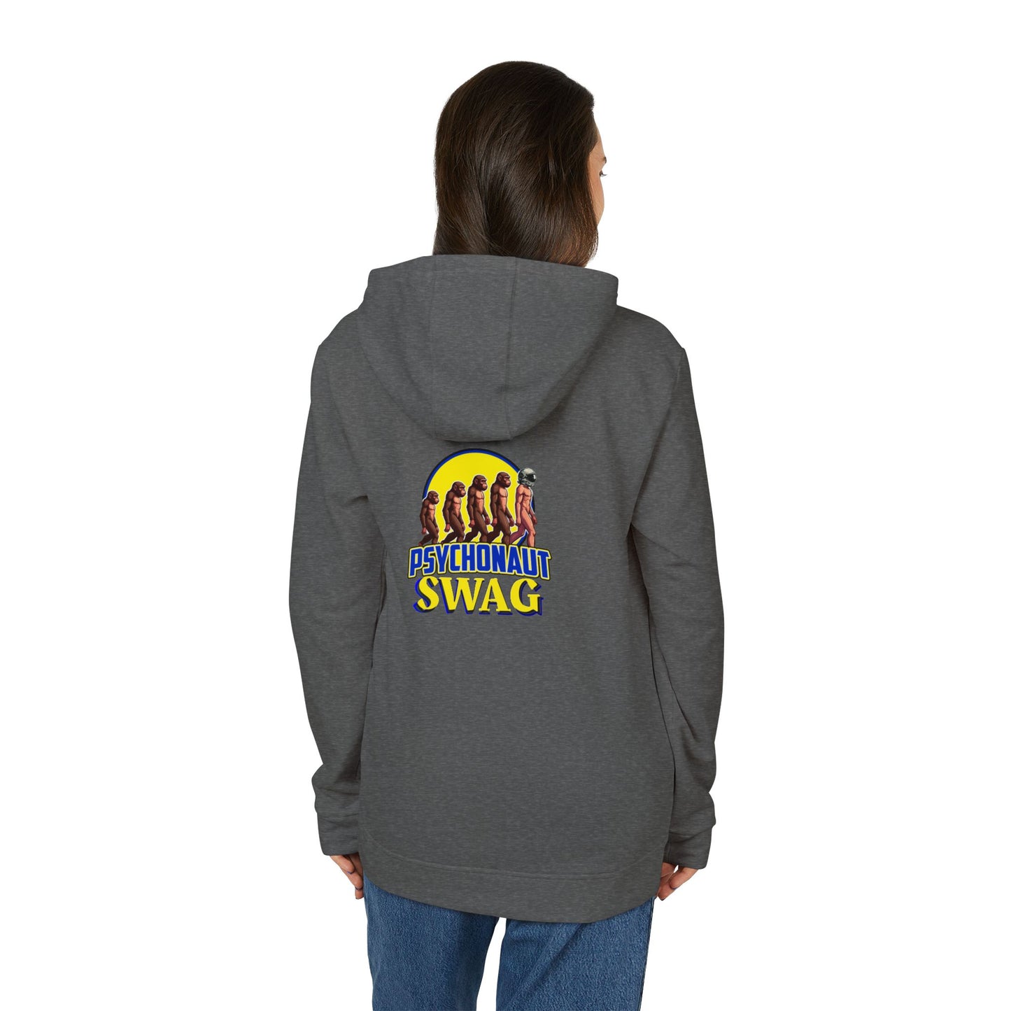 Psychonat Swag Logo, adidas Unisex Fleece Hoodie - Psychonaut Swag