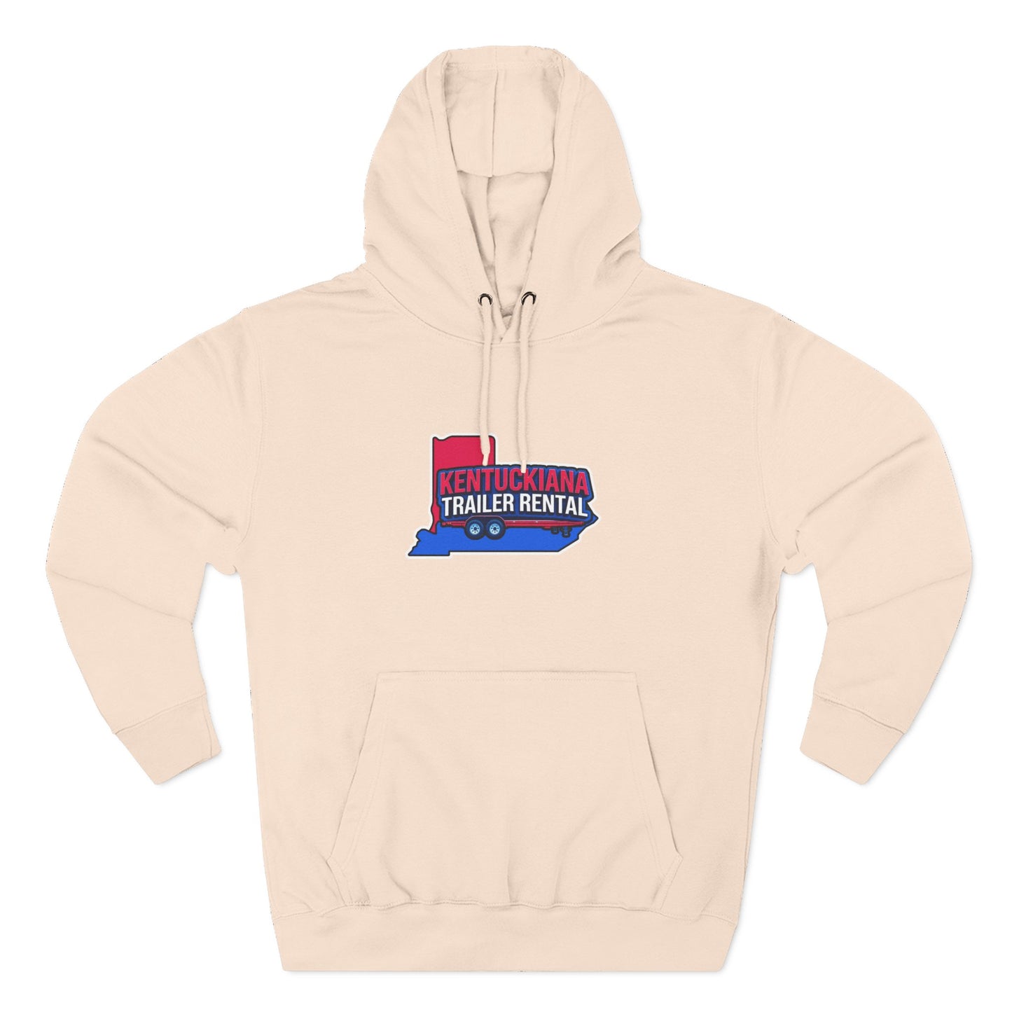 Kentuckiana Trailer Rental Hoodie | Cozy Casual Wear, Perfect for Road Trips, Gift for Outdoor Enthusiasts, Iconic Travel Style