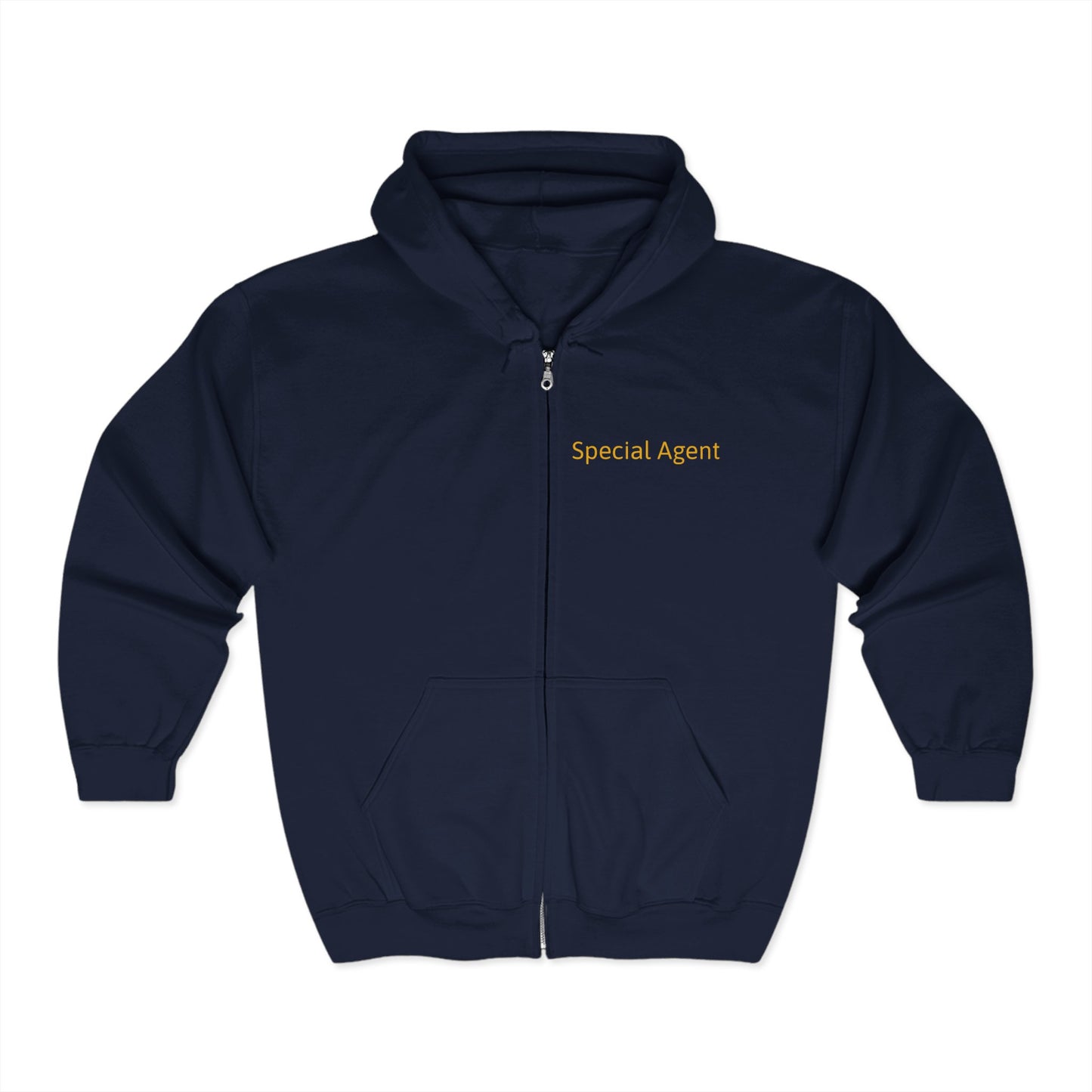 U.A.P. Special Agent Unisex Heavy Blend™ Full Zip Hooded Sweatshirt - Psychonaut Swag