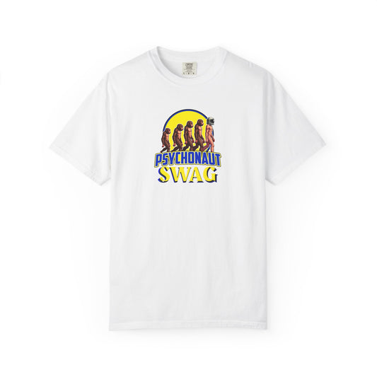 Psychonaut Swag small biz,  Unisex Garment-Dyed T-Shirt | Unique Gift for Festival Lovers, Streetwear, Casual Style, Summer Wardrobe, Psychedelic Art