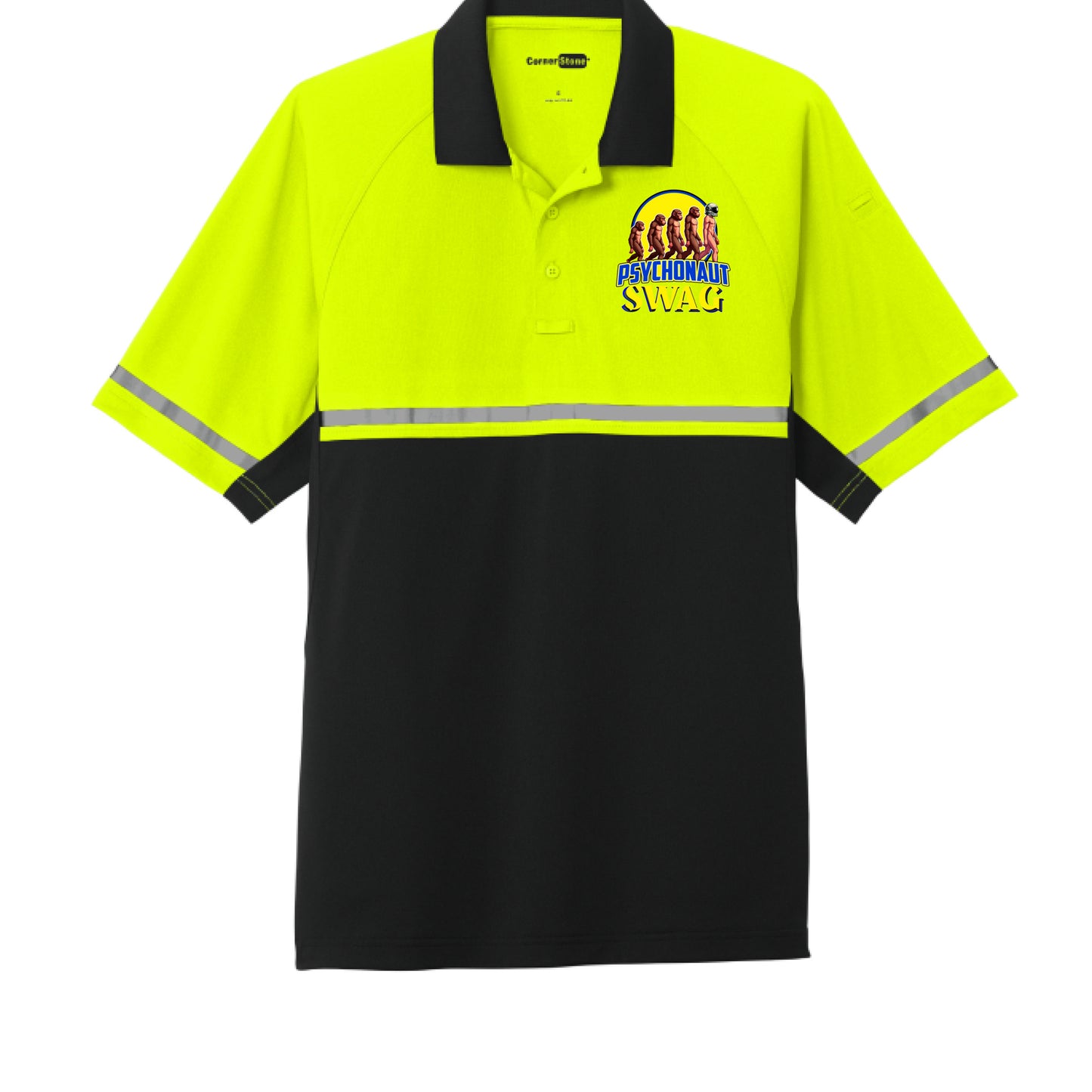 Safety Ylw/Blk - FRONT