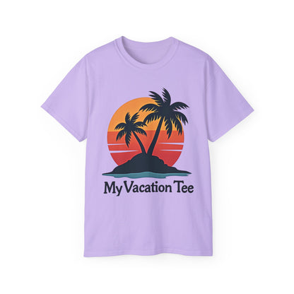 My Vacation Tee - Unisex Ultra Cotton Shirt for Beach Lovers - Psychonaut Swag