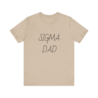 Sigma Dad, Unisex Jersey Short Sleeve Tee - Psychonaut Swag
