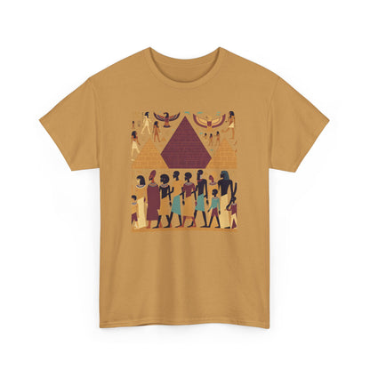 Hieroglyphic Recall, Unisex Heavy Cotton Tee - Psychonaut Swag