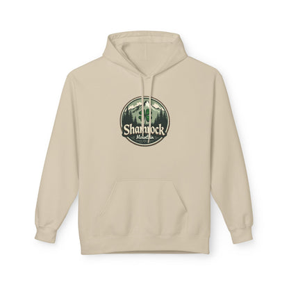Shamrock Mountain, Unisex Midweight Softstyle Fleece Hoodie