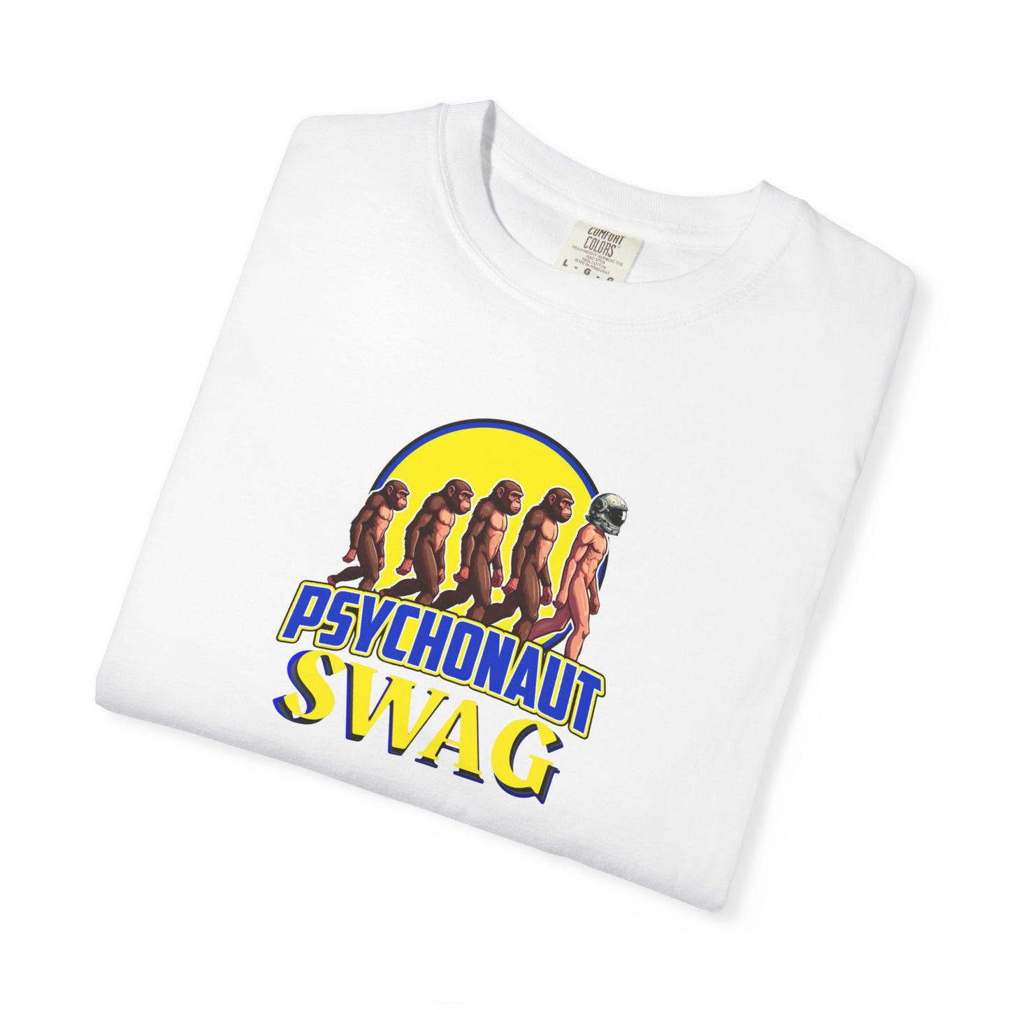 Psychonaut Swag small biz,  Unisex Garment-Dyed T-Shirt | Unique Gift for Festival Lovers, Streetwear, Casual Style, Summer Wardrobe, Psychedelic Art