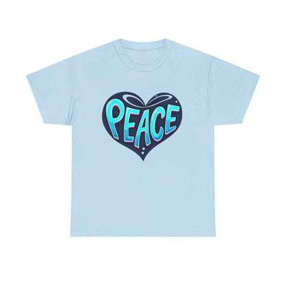 Peace Heart Tee - Psychonaut Swag