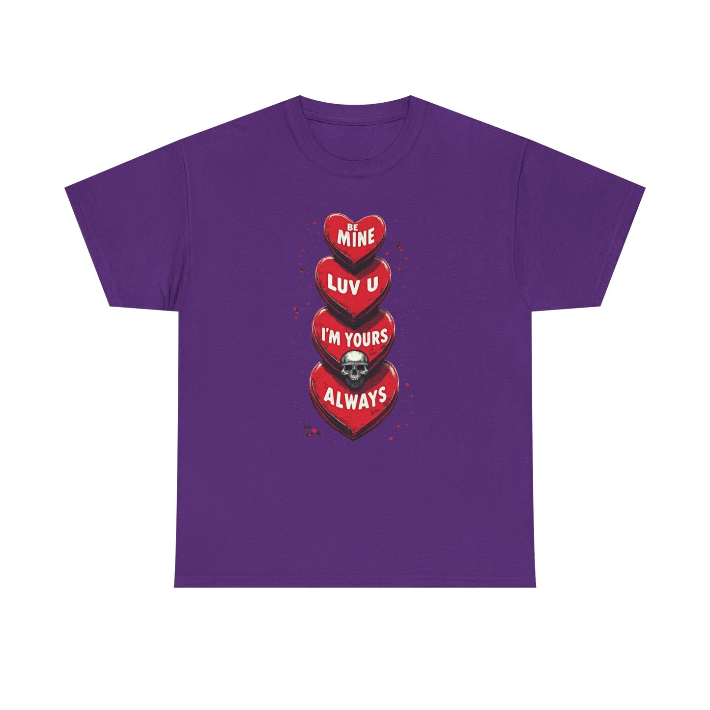 Heart stack,  Heavy Cotton Tee