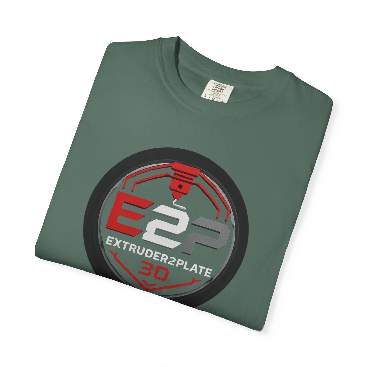 Extruder2Plate E2P Logo Tee (3D Printing Enthusiast Shirt)