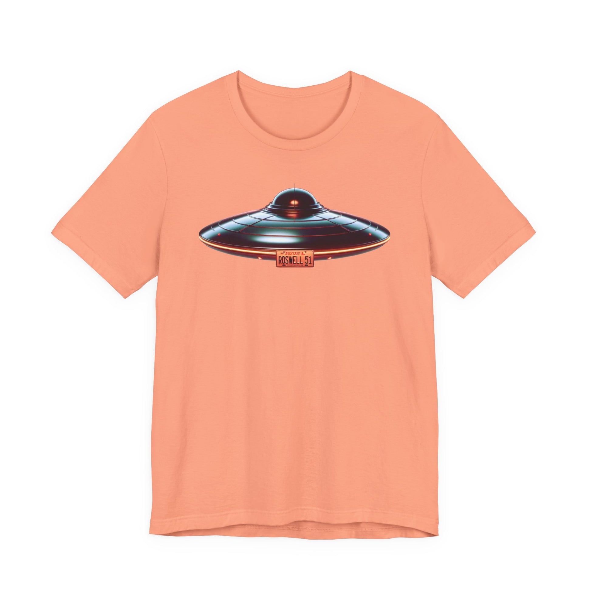 Flying Saucer, Unisex Jersey Short Sleeve Tee - Psychonaut Swag