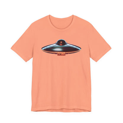 Flying Saucer, Unisex Jersey Short Sleeve Tee - Psychonaut Swag