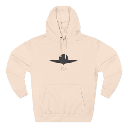 Minimal Sunset Hoodie — Quiet Night Graphic Hoodie