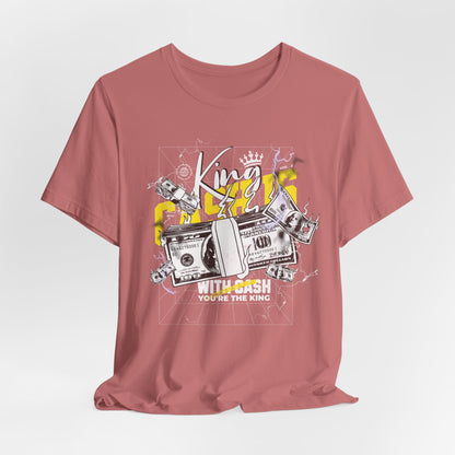 King of Cash, Unisex Jersey Short Sleeve Tee
