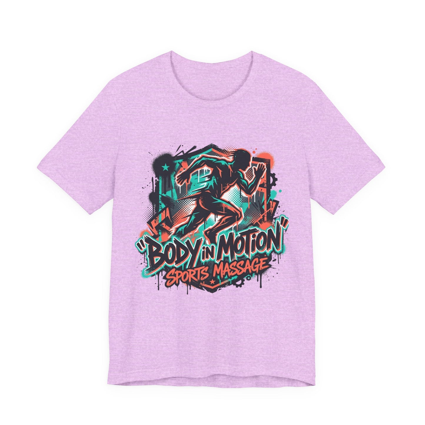 Sports Massage T-Shirt — Athletic Runner Graphic Tee