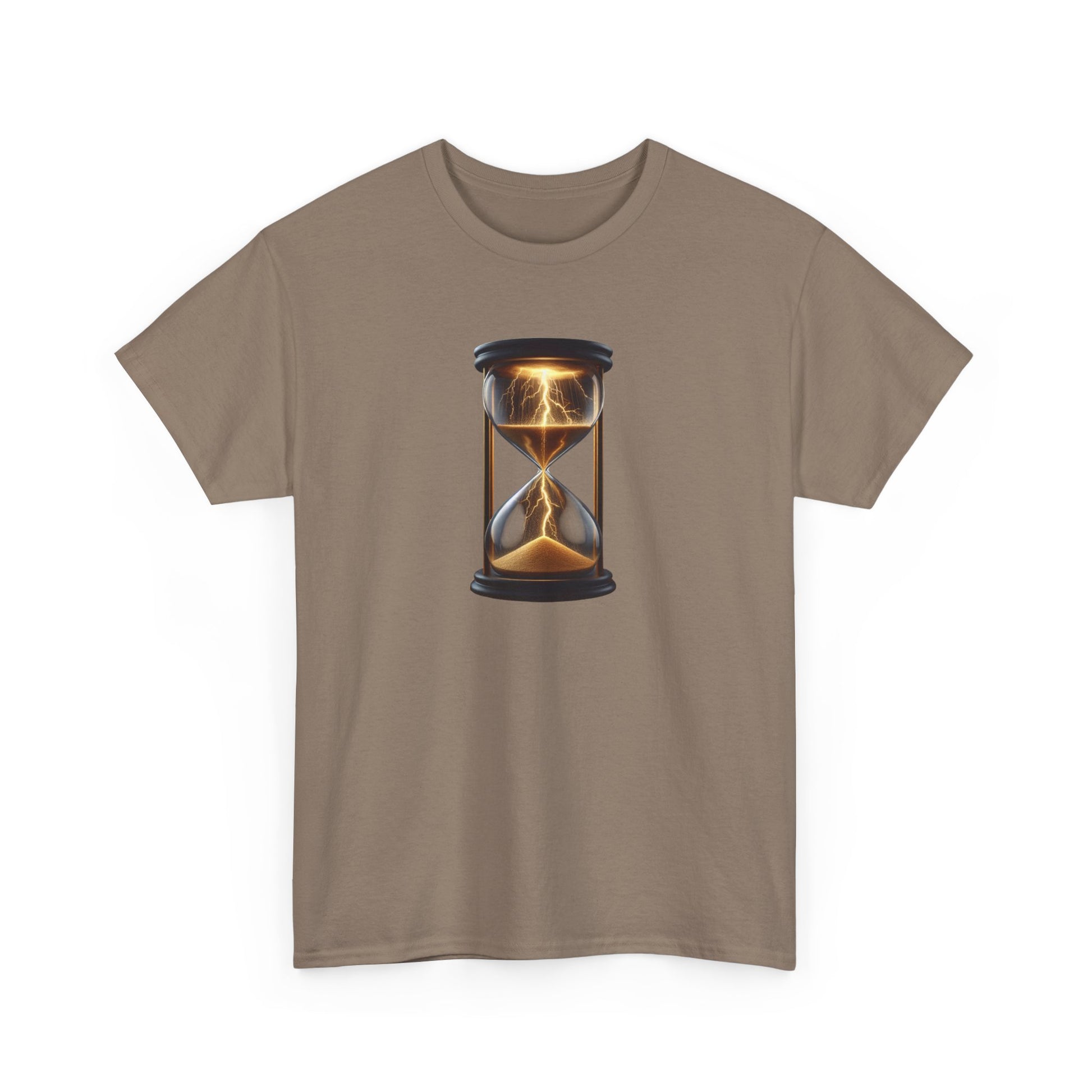 Static Time, Unisex Heavy Cotton Tee - Psychonaut Swag