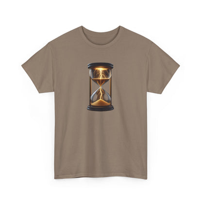 Static Time, Unisex Heavy Cotton Tee - Psychonaut Swag