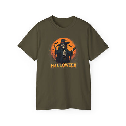 Halloween Scarecrow, Unisex Ultra Cotton Tee