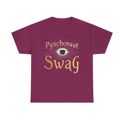 Third Eye Open, Psychonaut Swag T-Shirt, Unisex Cotton Tee, Spiritual Vibes, Gift for Psychonauts, Casual Everyday Wear, Unique Graphic Tee - Psychonaut Swag