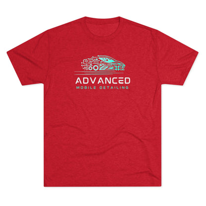 Advanced Mobile Detailing, Tri-blend, Tee | Car Enthusiast T-Shirt, Custom Auto Care Shirt, Gift for Car Lovers, Unique Vehicle Detailing Apparel