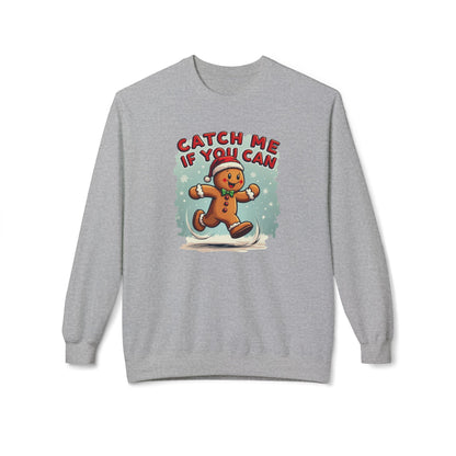 Gingerbread 'Catch Me If You Can' Crewneck Sweatshirt