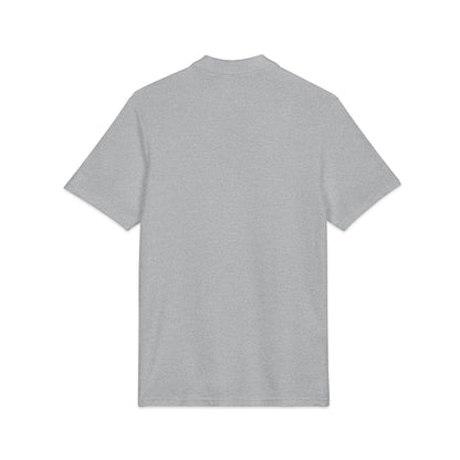 Sports Massage, Embroidered Crest Polo Shirt — Classic White Chest Logo