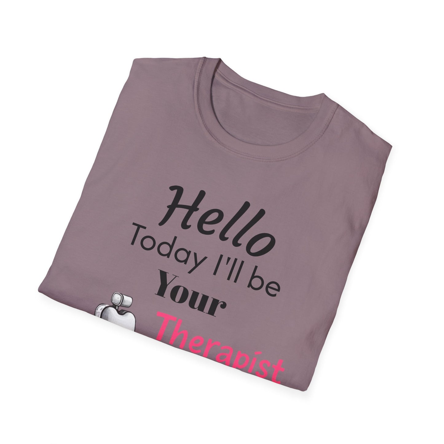 Hair stylist therapy, Unisex Softstyle T-Shirt | Perfect Gift for Barbers, Stylists, Hairdressers, Funny Tee for Self-Care Sundays, Hair Salon [...]