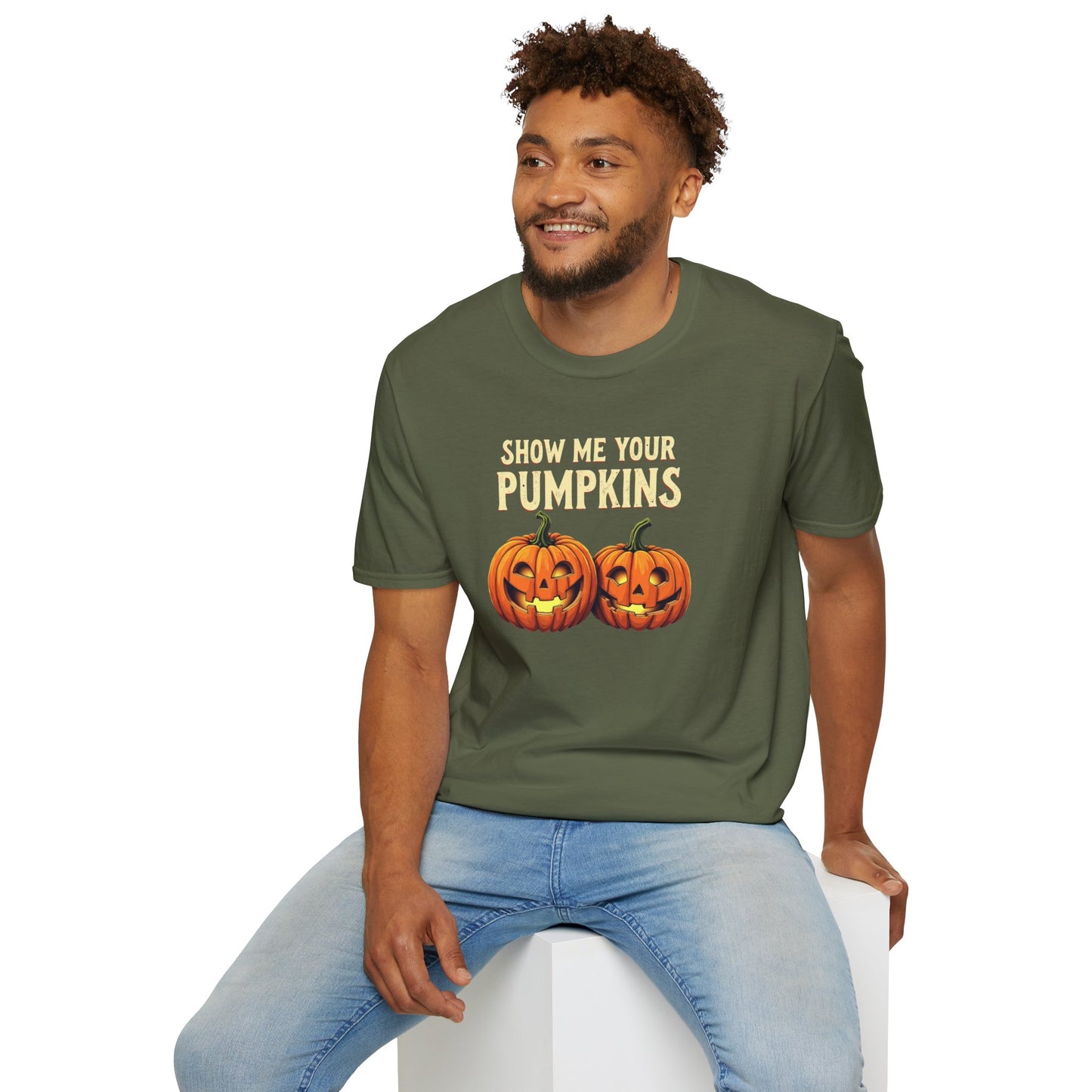 Show Me Your Pumpkins Halloween T-Shirt