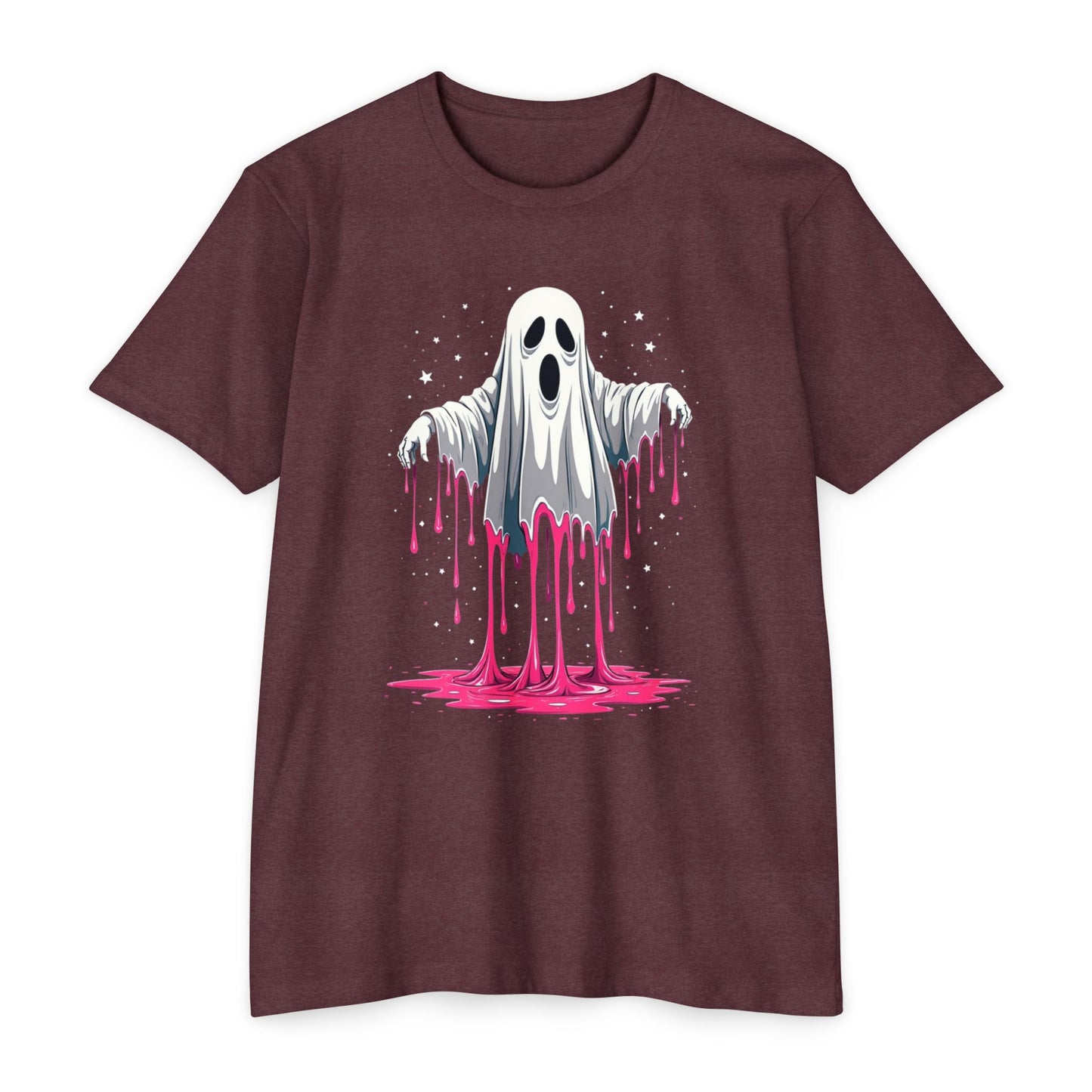 Drippy Ghost T-Shirt — Cute Dripping Halloween Tee