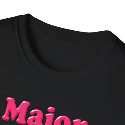 Major Feels Incoming Unisex T-Shirt, Fun Tee, Gifts for Friends, Casual Wear, Summer Fashion, Birthday Gift - Psychonaut Swag