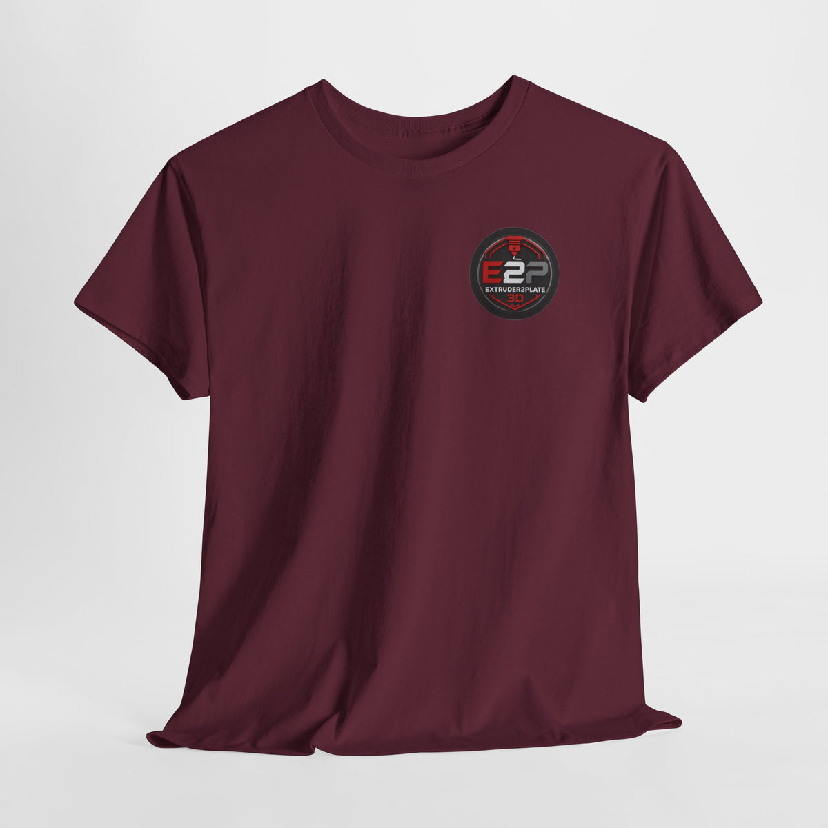 Extruder2Plate3D, Poop Happens T‑Shirt — Funny Cartoon 3D Printer Graphic Tee