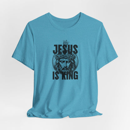Jesus Is King T-Shirt — Crown of Thorns Christian Tee