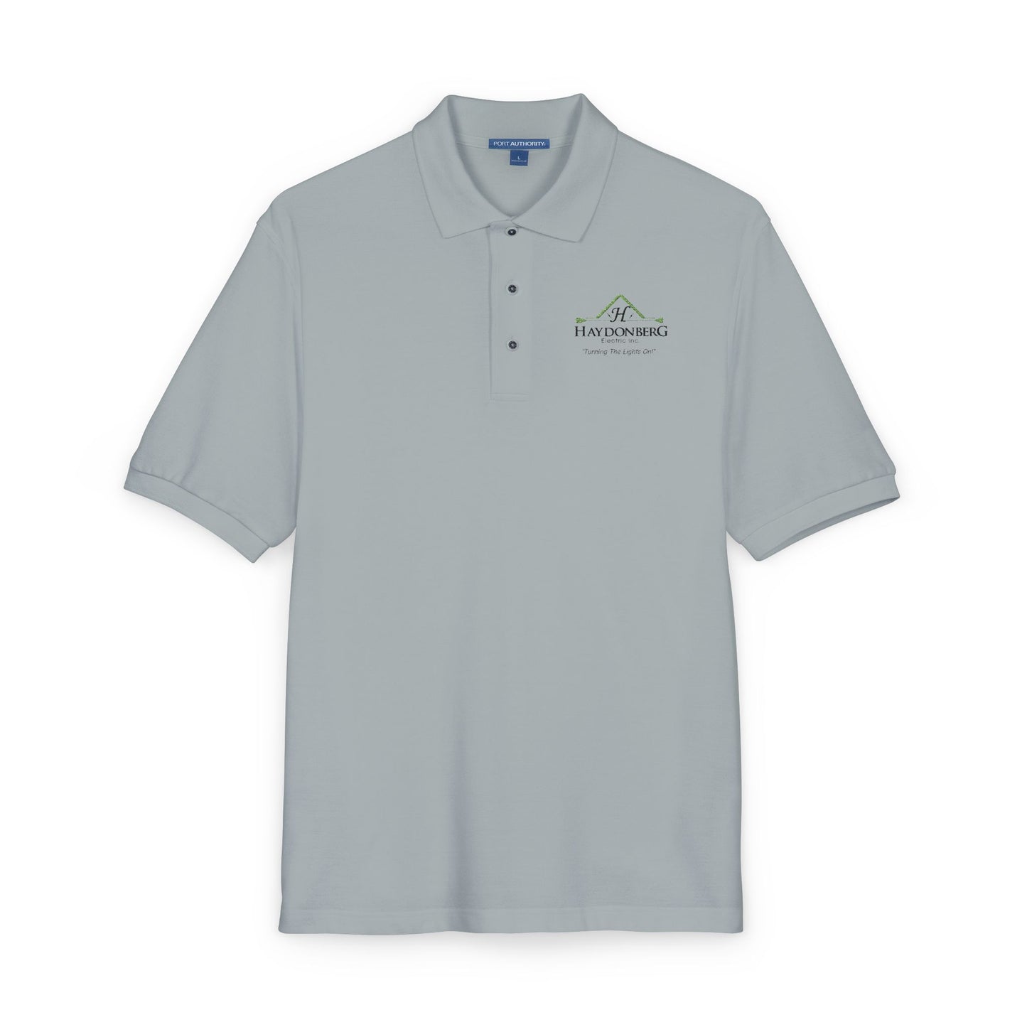 Turning the lights on, Unisex Polo Shirt (Embroidery)