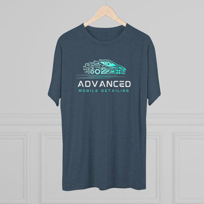 Advanced Mobile Detailing, Tri-blend, Tee | Car Enthusiast T-Shirt, Custom Auto Care Shirt, Gift for Car Lovers, Unique Vehicle Detailing Apparel