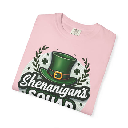 Shenanigan’s Squad T-Shirt — St. Patrick’s Day Leprechaun Hat Tee