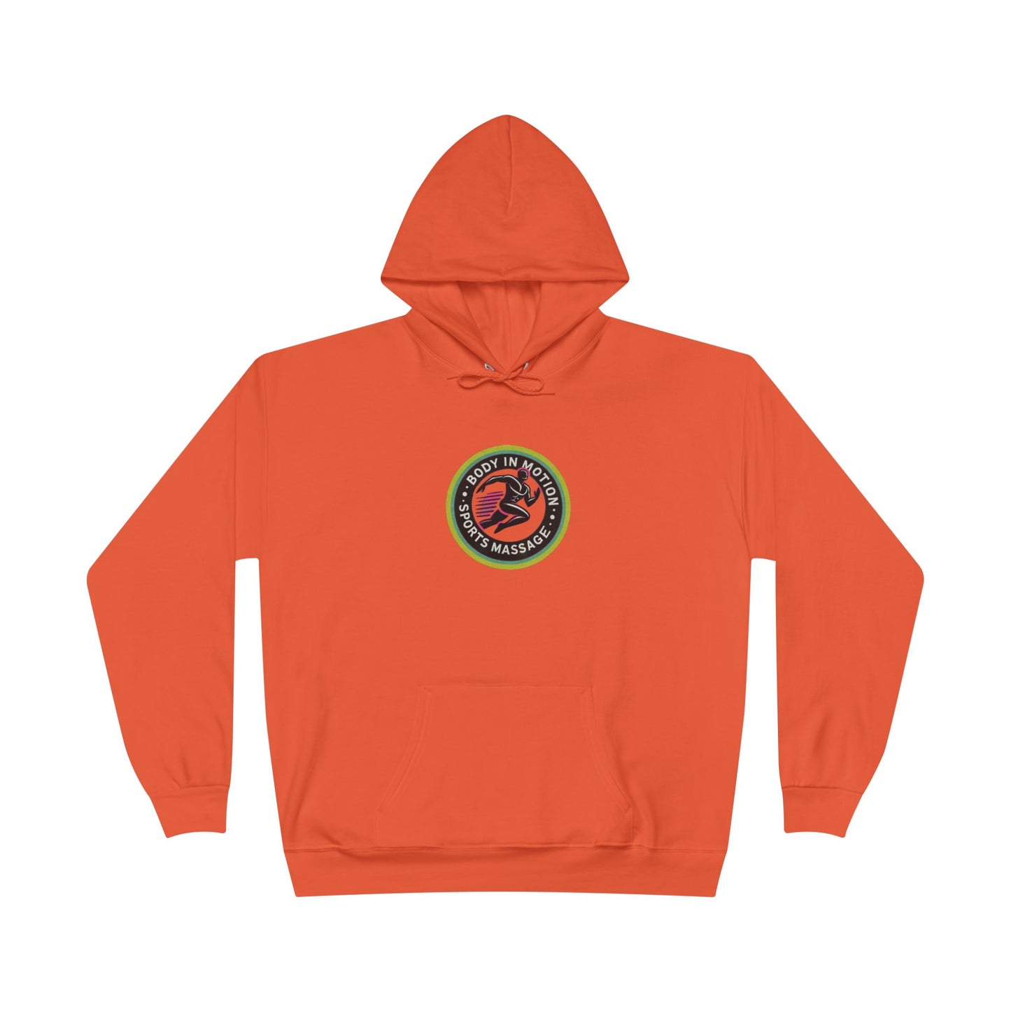 Sports Massage, Logo Hoodie — 'Run Fast' Athletic Pullover