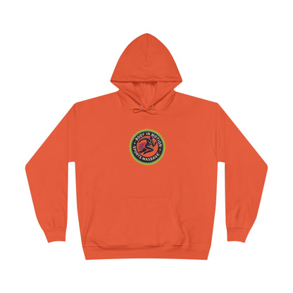 Sports Massage, Logo Hoodie — 'Run Fast' Athletic Pullover