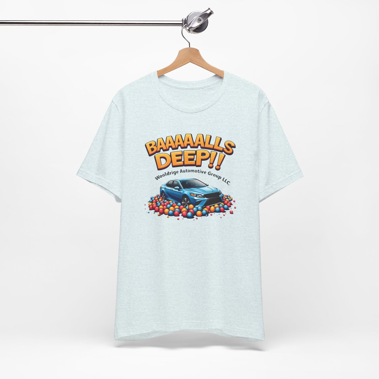 Baaaallls Deep, Unisex Jersey Short Sleeve Tee