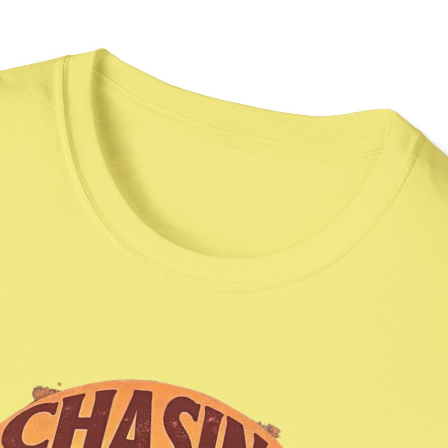 Chasing Pussycat Unisex Softstyle T-Shirt, Fun Cat Lovers Tee, Gift for Animal Enthusiasts, Quirky Casual Wear, Perfect for Festivals [...] - Psychonaut Swag