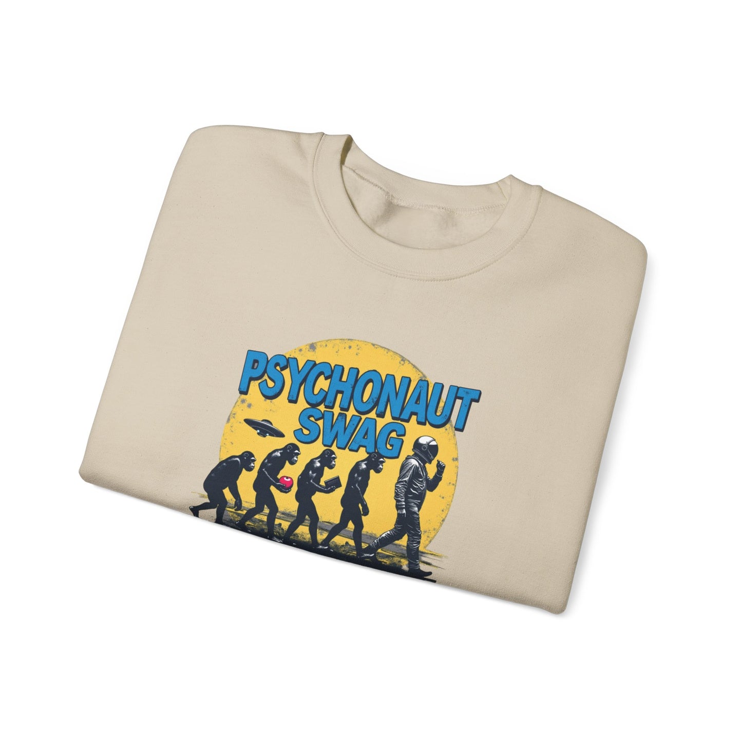 Psychonaut swag, small biz, Sweatshirt - Cozy Unisex Sweatshirt for Chill Days, Gifts for Psychonauts, Unique Apparel, Festival Fashion, [...]
