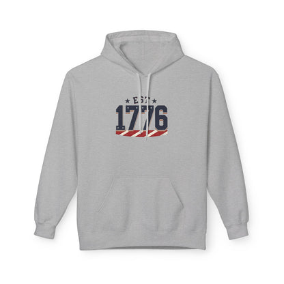 1776 American Hoodie — Patriotic Independence Day Sweatshirt