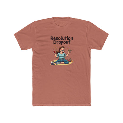Resolution drop out, Unisex Cotton Crew Tee