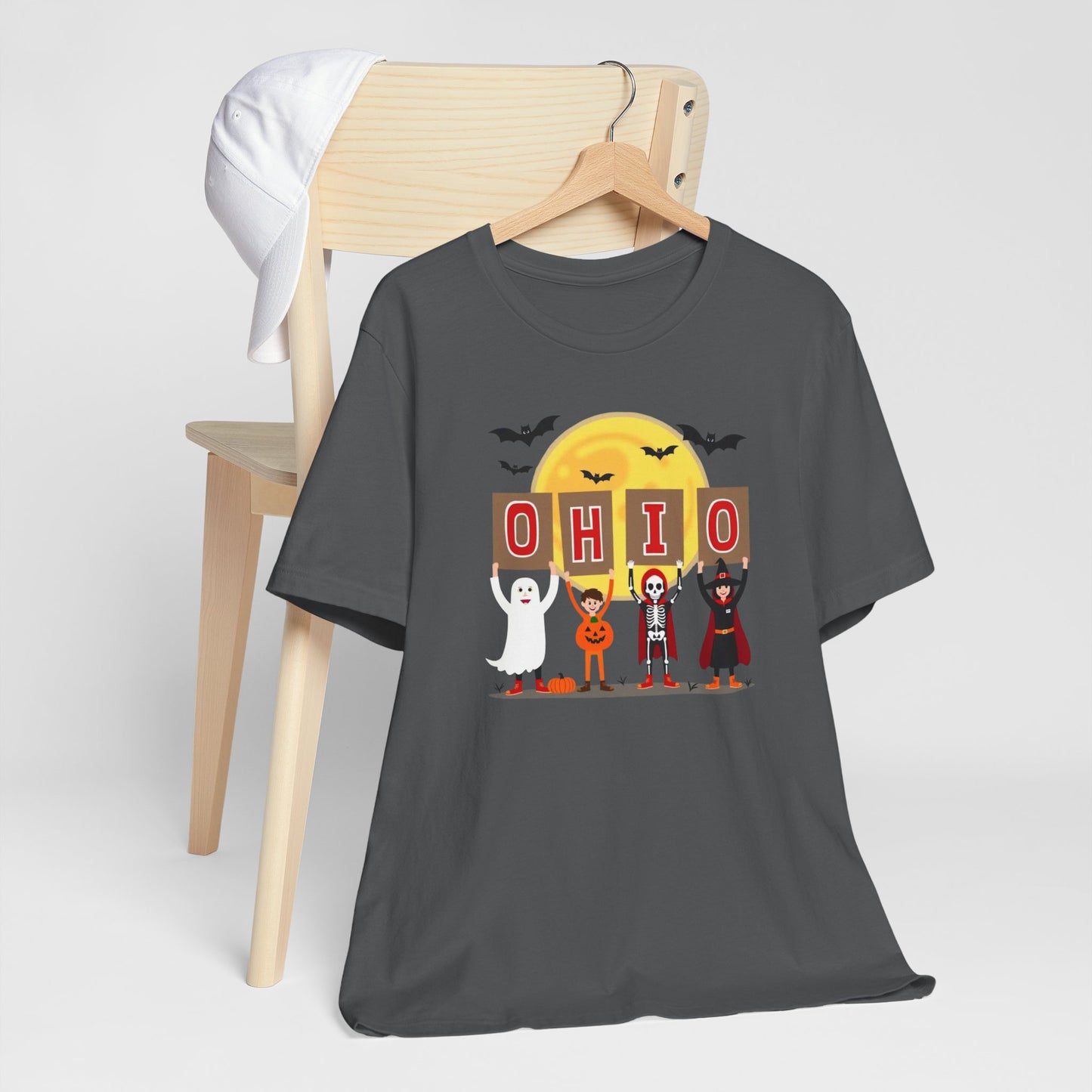 Halloween sports fan Tee, Fun T-Shirt for Fall, Unisex Short Sleeve Shirt, Spooky Season Apparel, Halloween Party Outfit, Gift for Halloween [...]