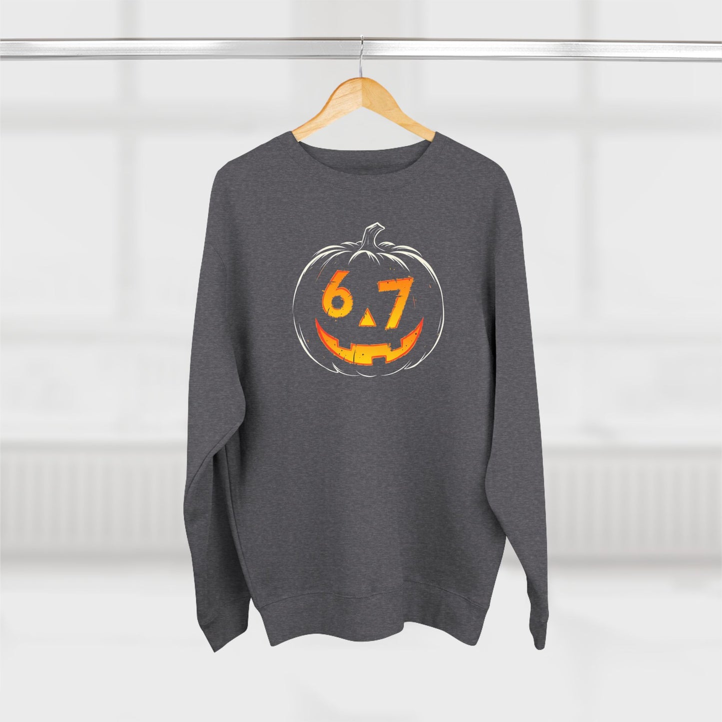Halloween Pumpkin Crewneck Sweatshirt – Jack-O'-Lantern