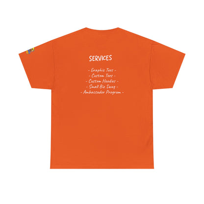 Psychonaut Swag, Human Billboard, Unisex Heavy Cotton Tee