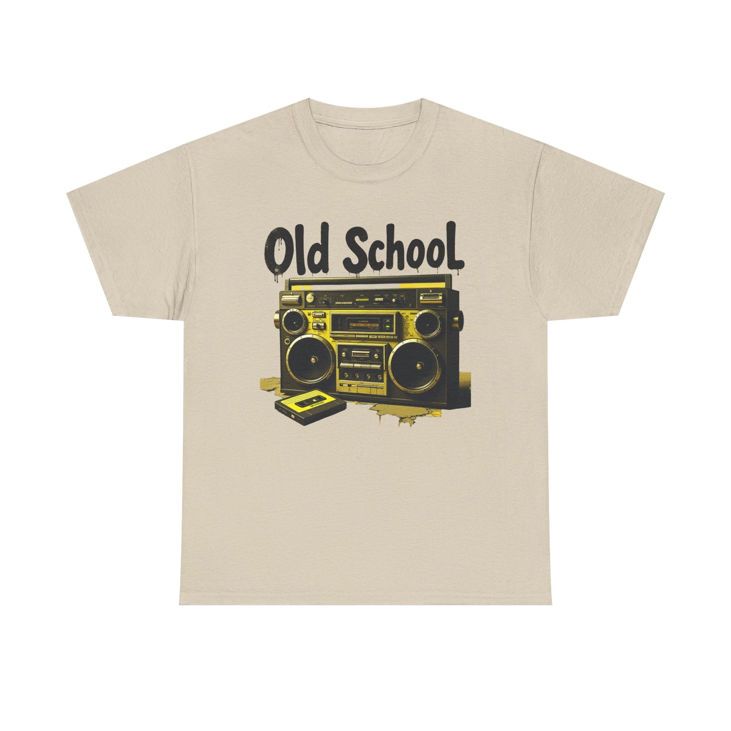 Old School Jam Box, Unisex Heavy Cotton Tee