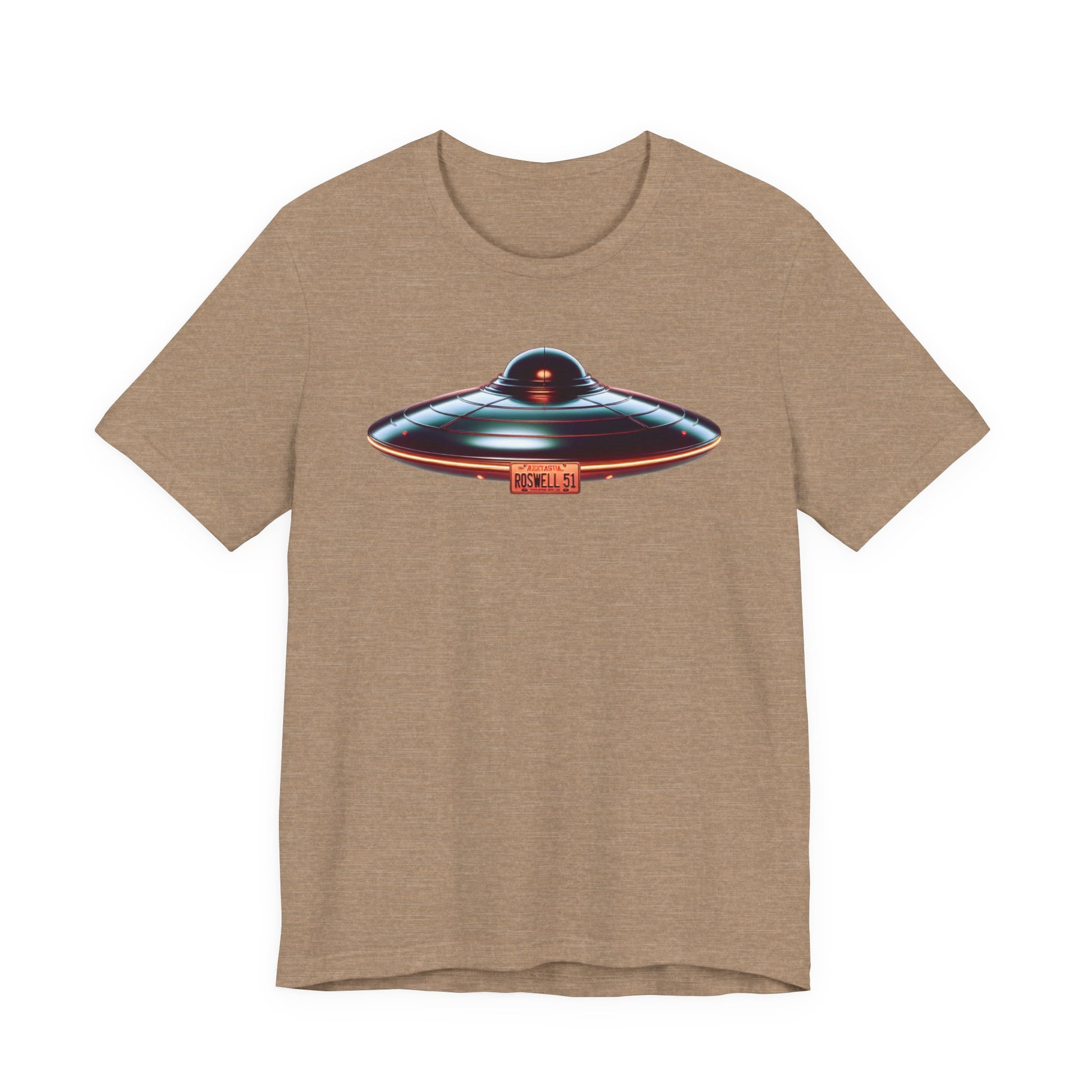 Flying Saucer, Unisex Jersey Short Sleeve Tee - Psychonaut Swag