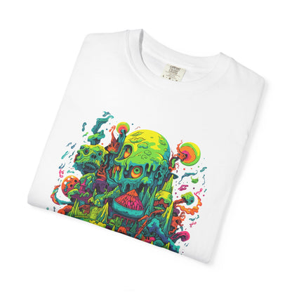 Psychedelic Dream Graphic T-Shirt — Sticky Trippy Art Tee