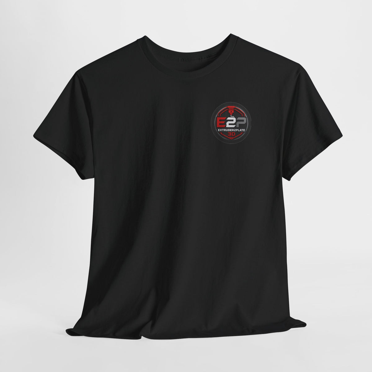 Extruder2Plate3D, Poop Happens T‑Shirt — Funny Cartoon 3D Printer Graphic Tee