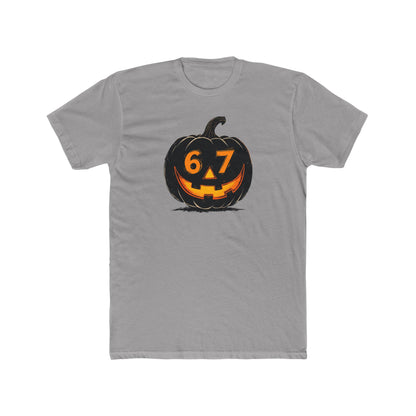 Halloween Jack-O'-Lantern Tee — 6/7 Pumpkin Graphic Shirt